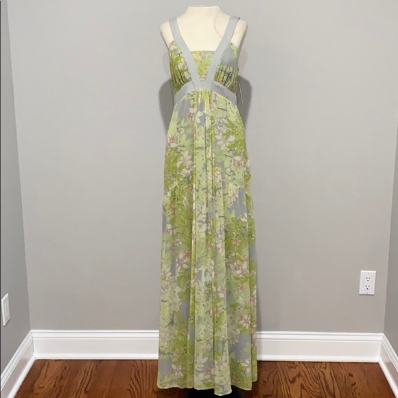 NWT Jessica Simpson Floral Maxi Dress - Picture 1 of 8